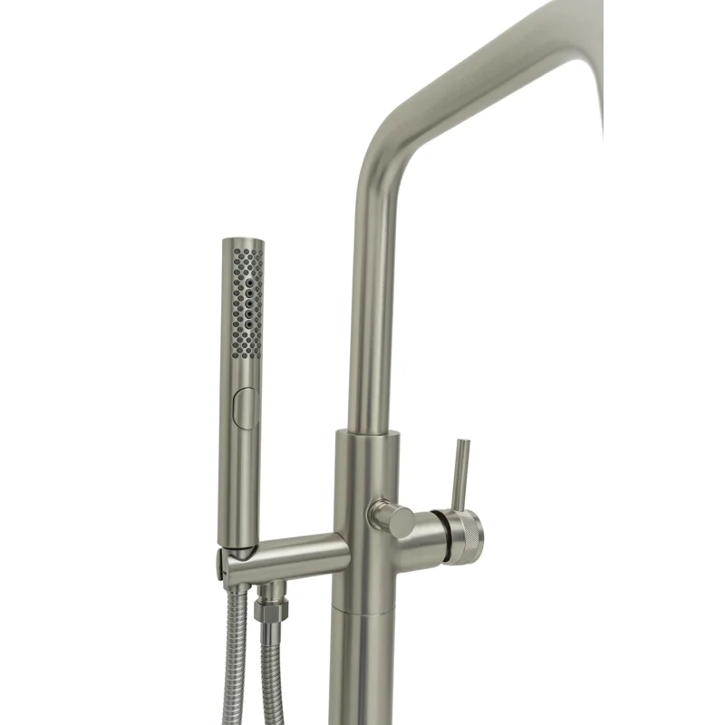 Смеситель для ванны Allen Brau Priority 5.31008-BN (с внутренней частью) никель браш