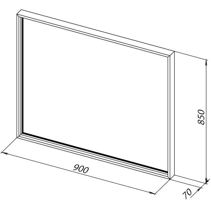 Зеркало Allen Brau Liberty 90 1.330015.60 медь браш
