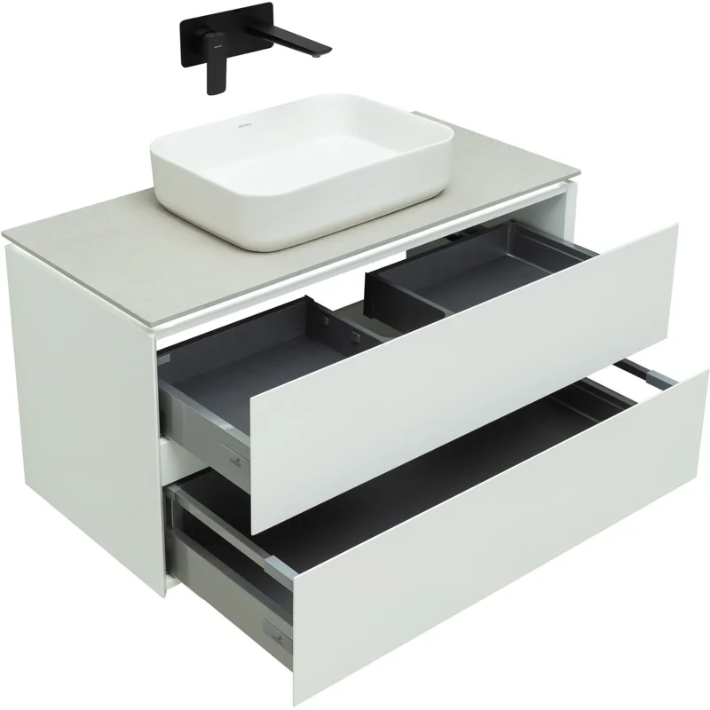 Тумба под раковину Allen Brau Infinity 100 1.21003.WM белый матовый