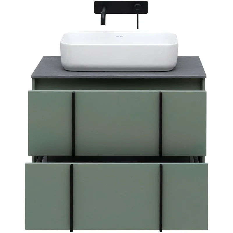 Тумба под раковину Allen Brau Reality 70 1.32004.CGM олива матовый