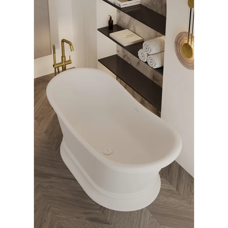 Ванна из искусственного камня Allen Brau Solid Stone Krion Classic 170x75 2.35004.21