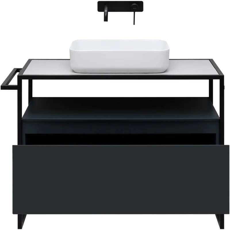 Тумба под раковину Allen Brau Priority 100 1.31003.AM антрацит матовый