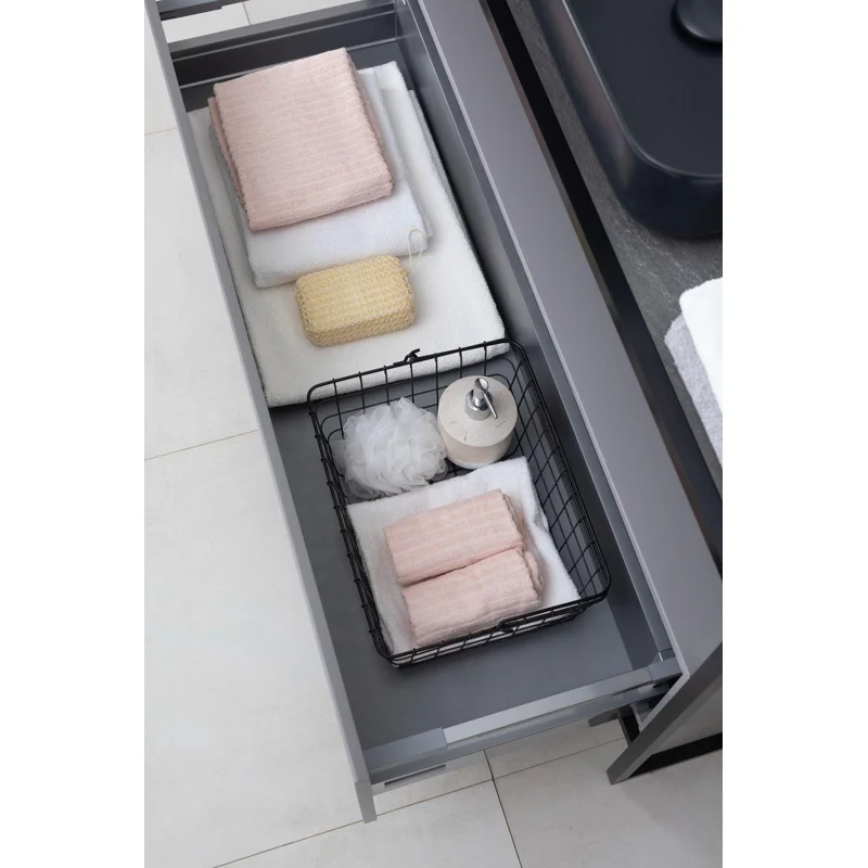 Тумба под раковину Allen Brau Priority 120 1.31004.PGM платина матовый