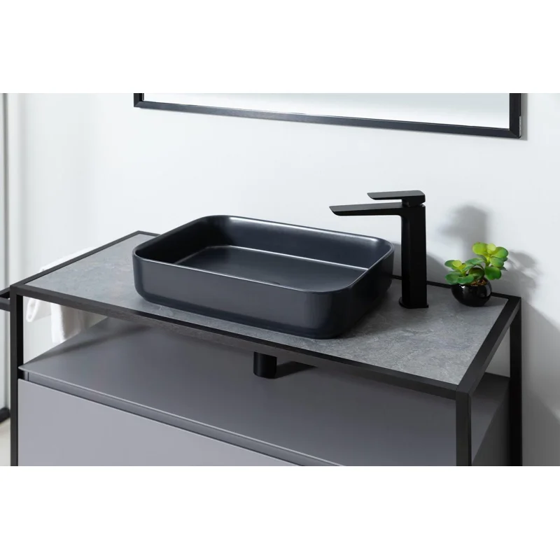 Тумба под раковину Allen Brau Priority 120 1.31004.PGM платина матовый