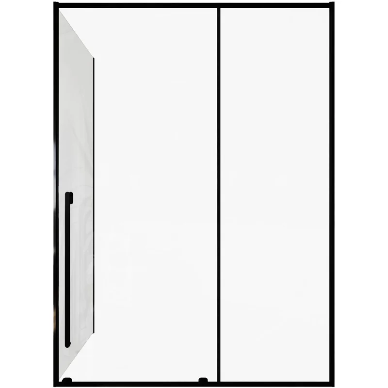 Душевой уголок Allen Brau Fantasy 150x90 3.11009.31 + 3.11013.31 черный матовый