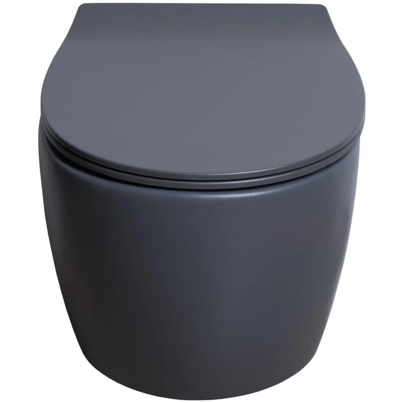 Чаша подвесного унитаза Allen Brau Fantasy 4.11004.AN антрацит