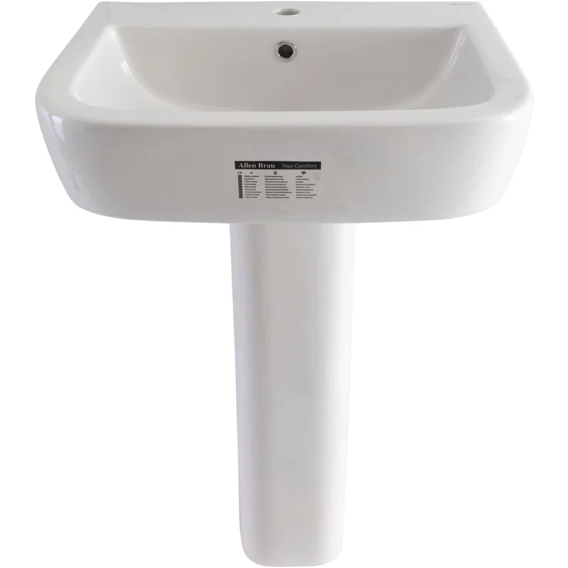 Раковина Allen Brau Infinity 56 4.21007.20 белый глянец