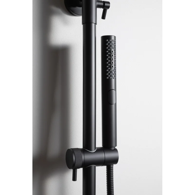 Душевая стойка Allen Brau Priority 5.31A10-31 черный матовый