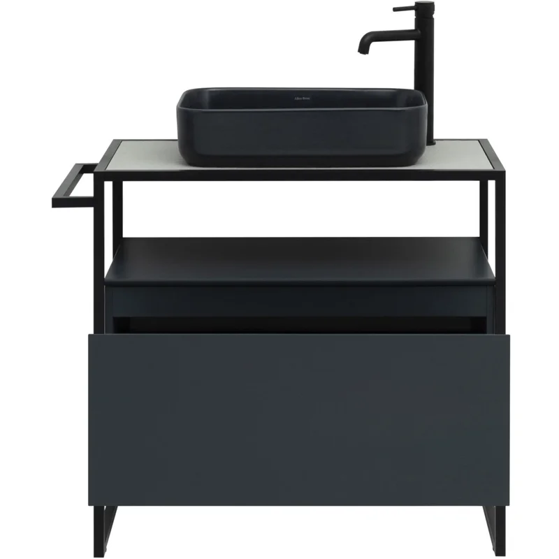 Тумба под раковину Allen Brau Priority 80 1.31002.AM антрацит матовый