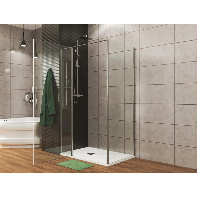 Душевой уголок Allen Brau Priority 90x80 3.31025.00 + 3.31040.00 хром