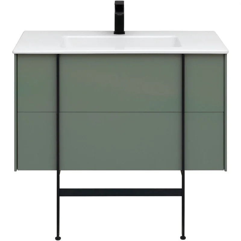 Тумба под раковину Allen Brau Reality 90 1.32006.CGM олива матовый