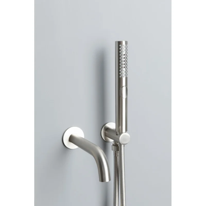 Душевой комплект Allen Brau Priority 5.31014-BN (с внутренней частью, 3 выхода) никель браш