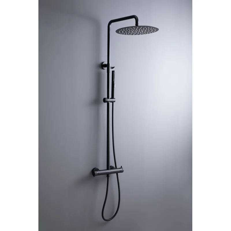 Душевая стойка Allen Brau Fantasy 5.11001-31 черный матовый