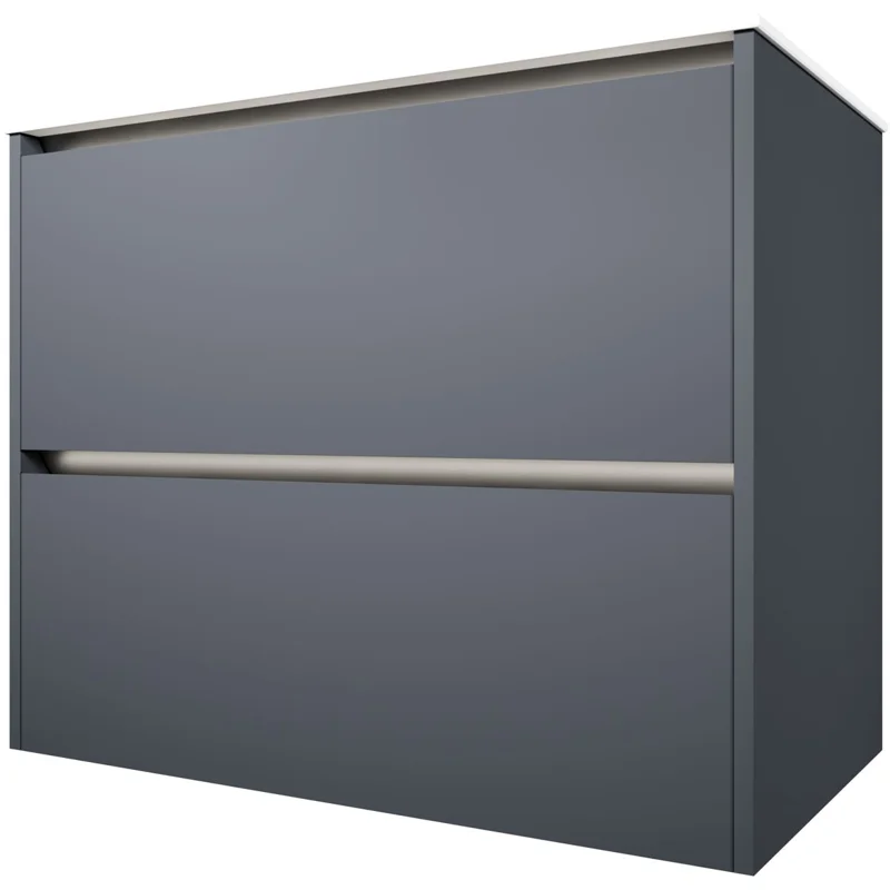 Тумба под раковину Allen Brau Activity 80 1.34012.BGM синий матовый/олива браш