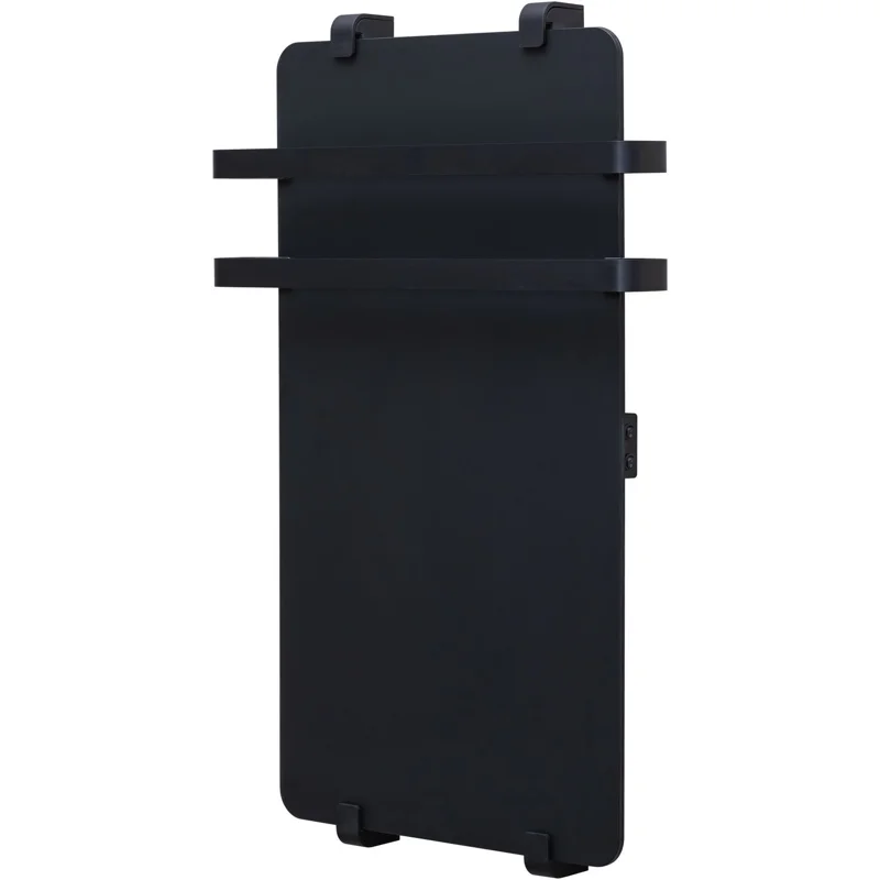 Полотенцесушитель электрический Allen Brau Infinity 120x44 с рейлингом 2.0 и креплением, черный матовый Полотенцесушитель электрический Allen Brau Infinity 120x44 с рейлингом 2.0 и креплением, черный матовый