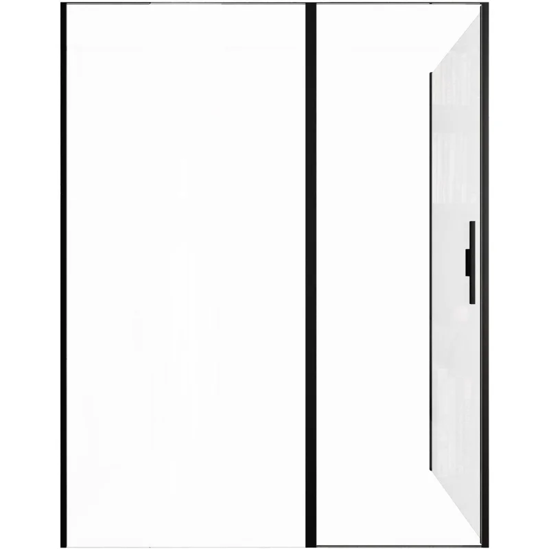 Душевой уголок Allen Brau Priority 160x100 3.31039.BBA + 3.31048.BBA черный браш