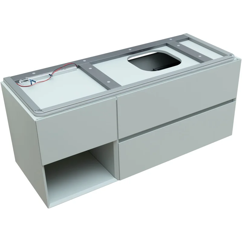 Тумба под раковину Allen Brau Infinity 120 1.21007.PWM R папирус матовый