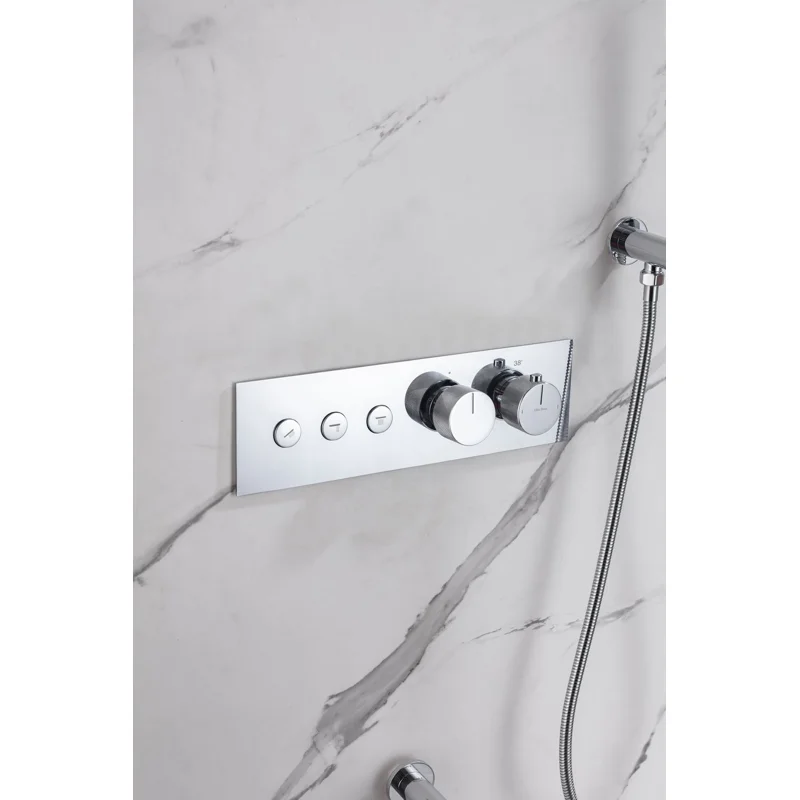 Смеситель для душа Allen Brau Liberty 5.33003-00 (с внутренней частью, 3 выхода) хром