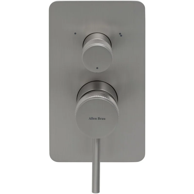 Смеситель для ванны Allen Brau Priority 5.31A11-BN (с внутренней частью, 3 выхода) никель