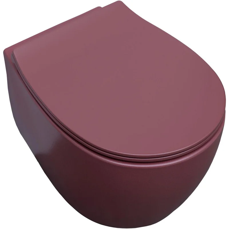 Чаша подвесного унитаза Allen Brau Fantasy 4.11004.BD бордо