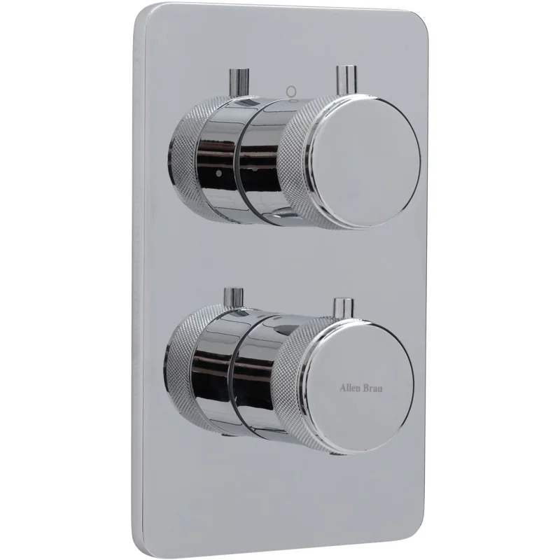 Душевой комплект Allen Brau Priority 5.31013-00 (с внутренней частью, 2 выхода) хром