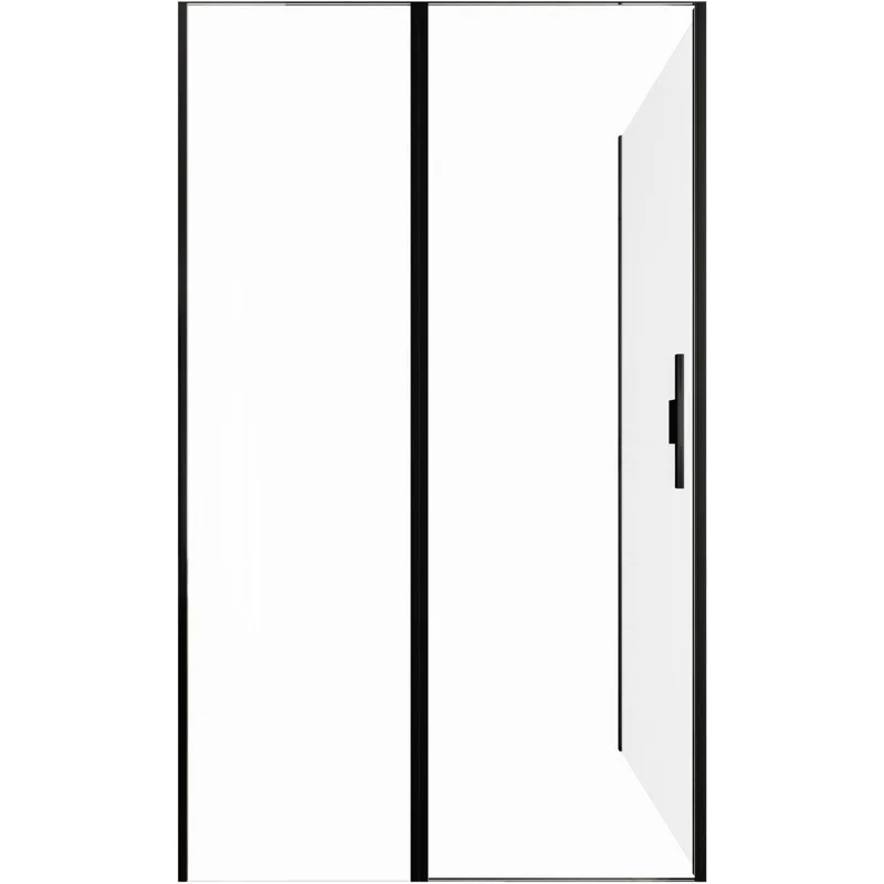 Душевой уголок Allen Brau Priority 120x100 3.31009.BBA + 3.31021.BBA черный браш