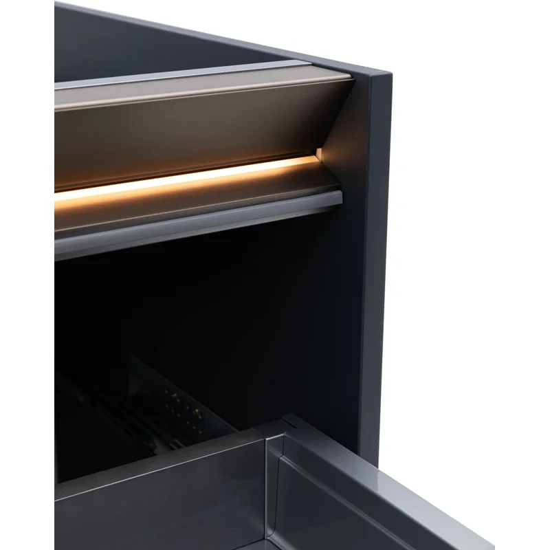 Тумба под раковину Allen Brau Activity 100 1.34014.AM антрацит матовый/олива браш