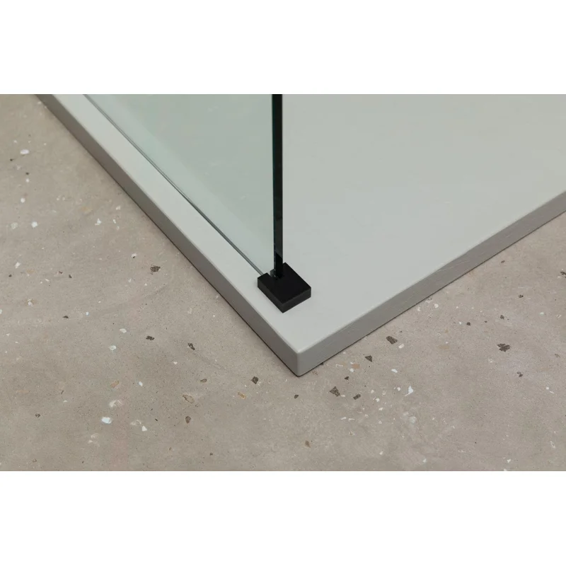 Душевая перегородка Allen Brau Infinity 1 100 3.21015.BBA черный браш