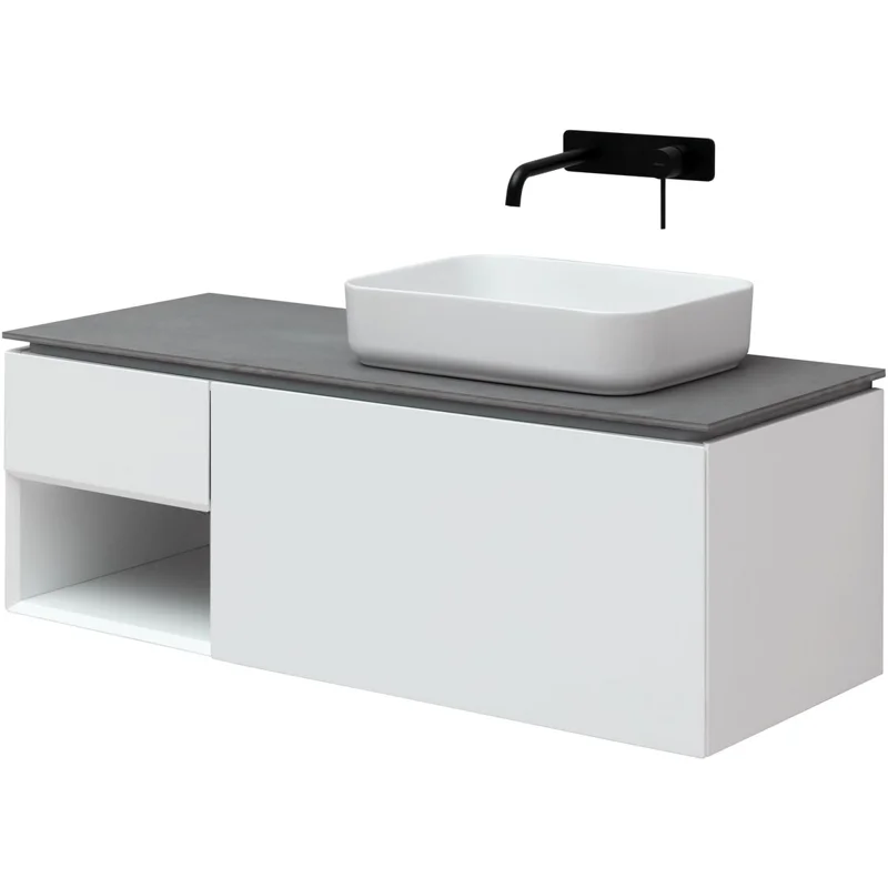 Тумба под раковину Allen Brau Infinity 120 1.21008.WM R белый матовый
