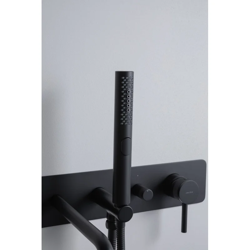 Смеситель для ванны Allen Brau Priority 5.31A05-31 (с внутренней частью) черный матовый