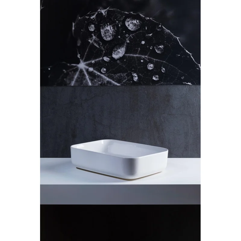 Раковина накладная Allen Brau Fantasy 50 4.11021.20 белый глянец