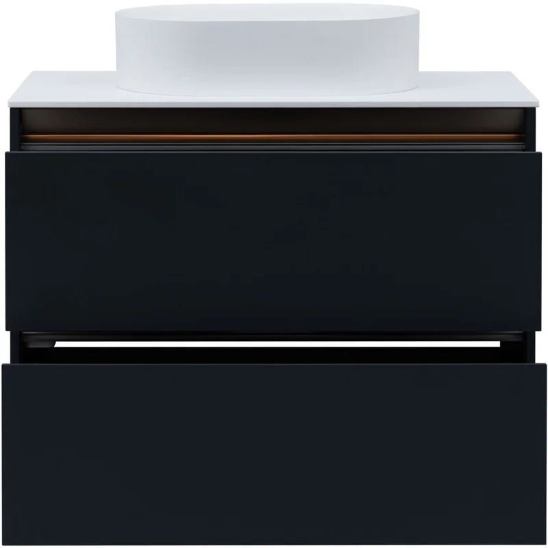 Тумба под раковину Allen Brau Activity 90 1.34013.AM антрацит матовый/олива браш