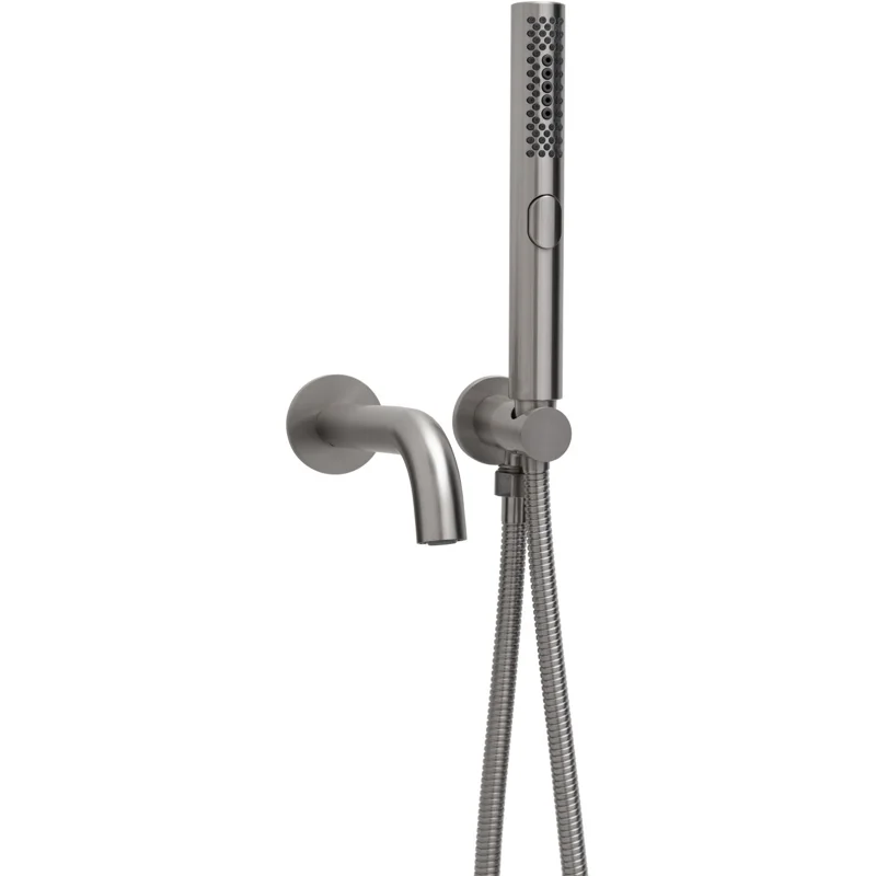 Душевой комплект Allen Brau Priority 5.31014-BN (с внутренней частью, 3 выхода) никель браш