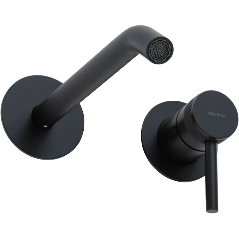 Смеситель для раковины Allen Brau Priority 5.31A03-31 (с внутренней частью) черный матовый