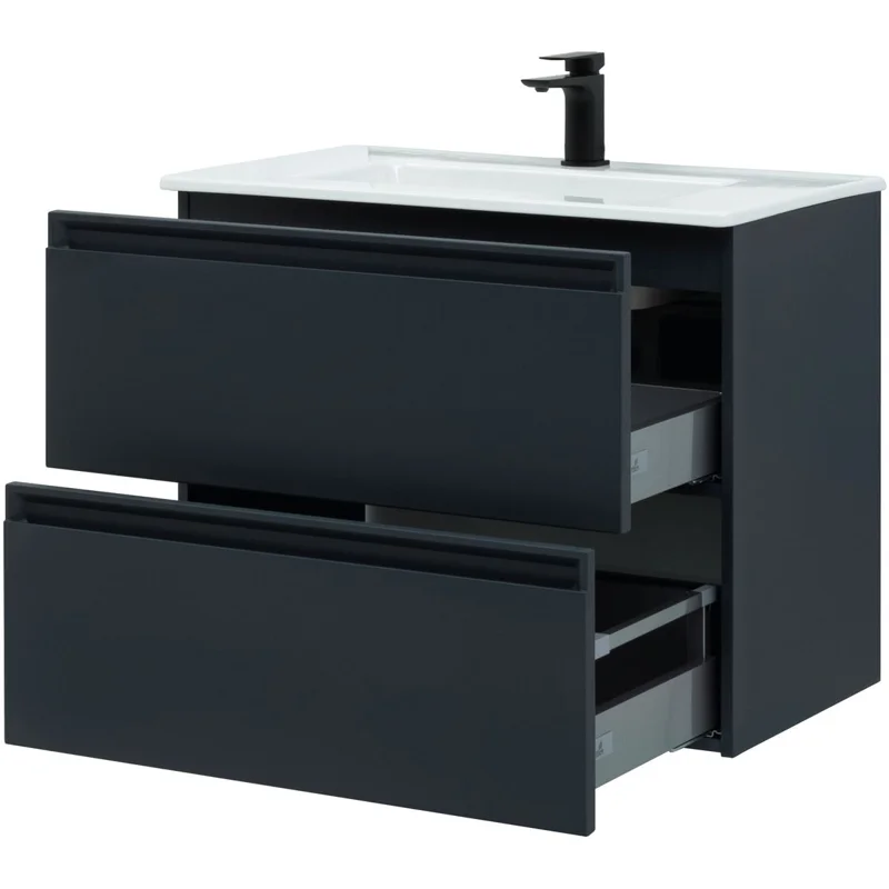 Тумба под раковину Allen Brau Eclipse 80 1.E1002.AM антрацит матовый