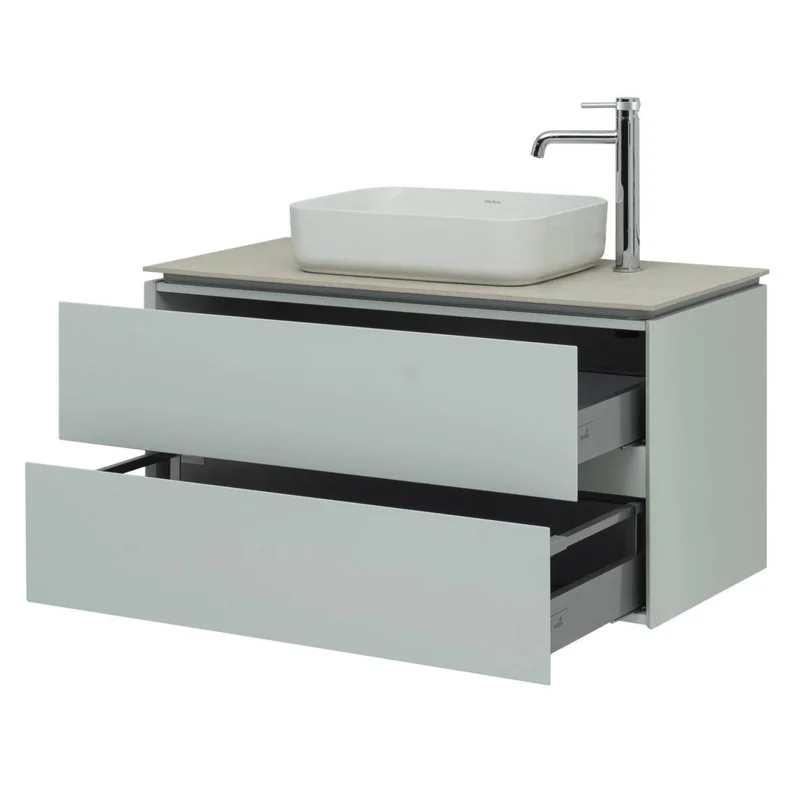 Тумба под раковину Allen Brau Infinity 100 1.21003.PWM папирус матовый