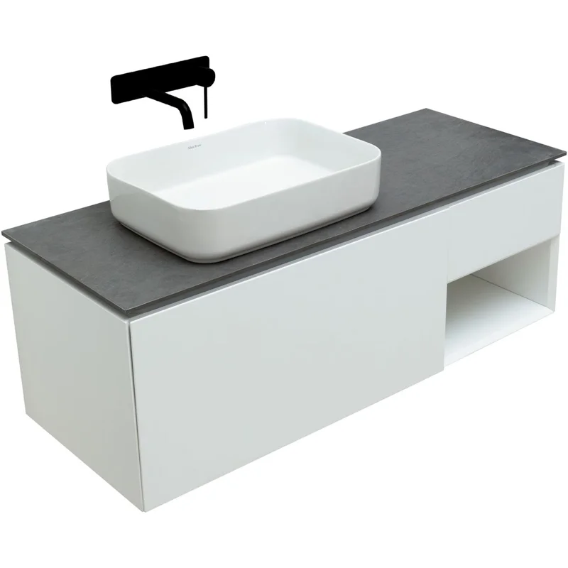 Тумба под раковину Allen Brau Infinity 120 1.21006.WM L белый матовый