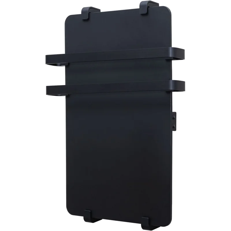 Полотенцесушитель электрический Allen Brau Infinity 60x44 с рейлингом 2.0 и креплением, черный матовый Полотенцесушитель электрический Allen Brau Infinity 60x44 с рейлингом 2.0 и креплением, черный матовый