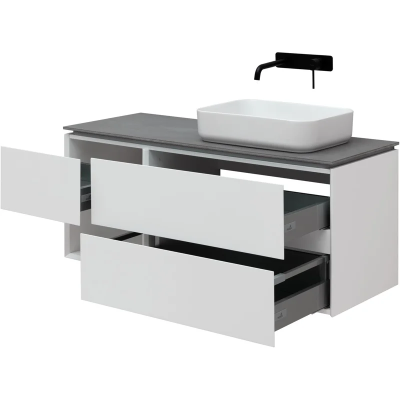 Тумба под раковину Allen Brau Infinity 120 1.21007.WM R белый матовый