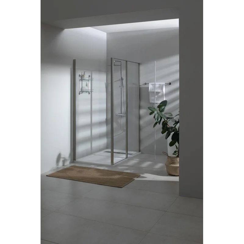 Душевая дверь Allen Brau Priority 140 3.31011.BA серебро браш