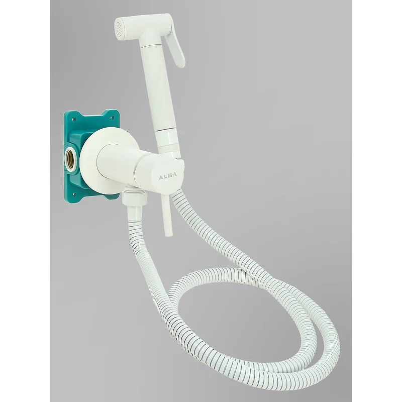 Гигиенический душ со смесителем BENITO AL-859-06 белый