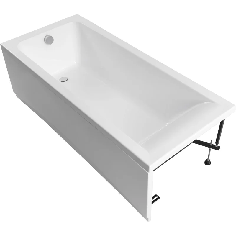 Акриловая ванна Aquanet Bright 180x75 (с каркасом)