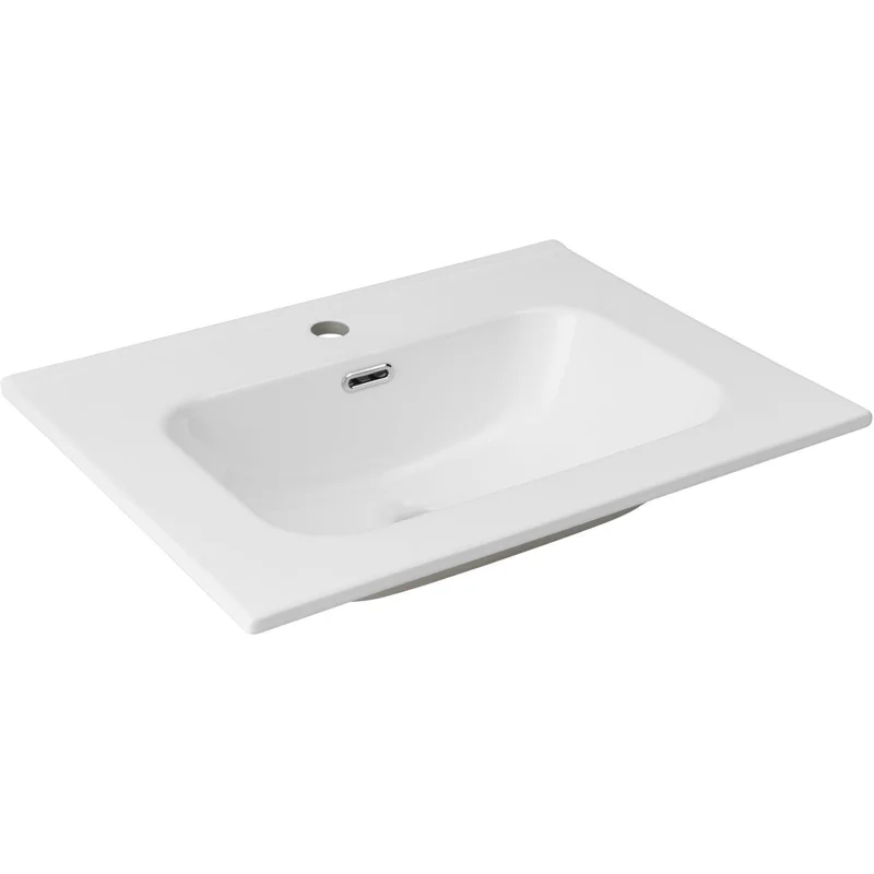 Раковина Aquanet Flat 60 белая