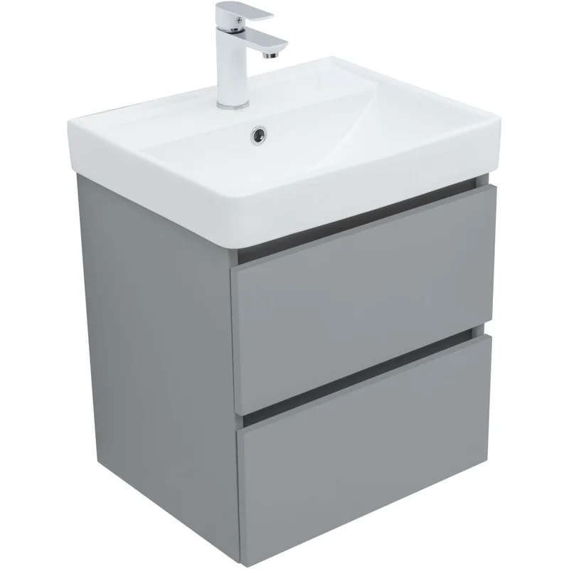 Тумба под раковину Aquanet Вега 2.0 50 мисти грин