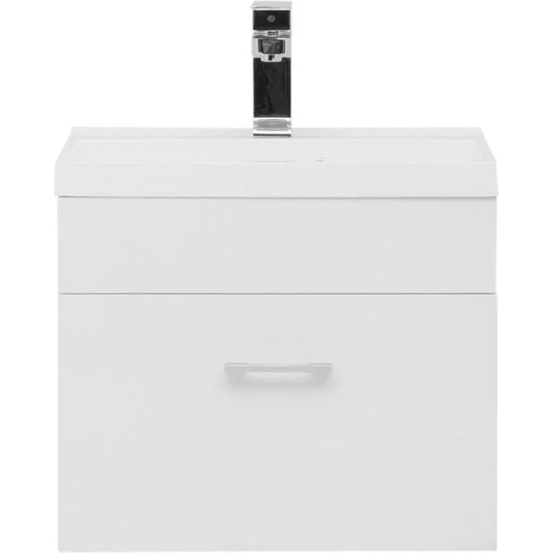 Тумба с раковиной Aquanet Нота 50 белый