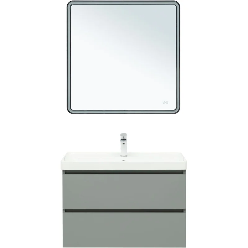 Тумба под раковину Aquanet Вега 2.0 80 мисти грин