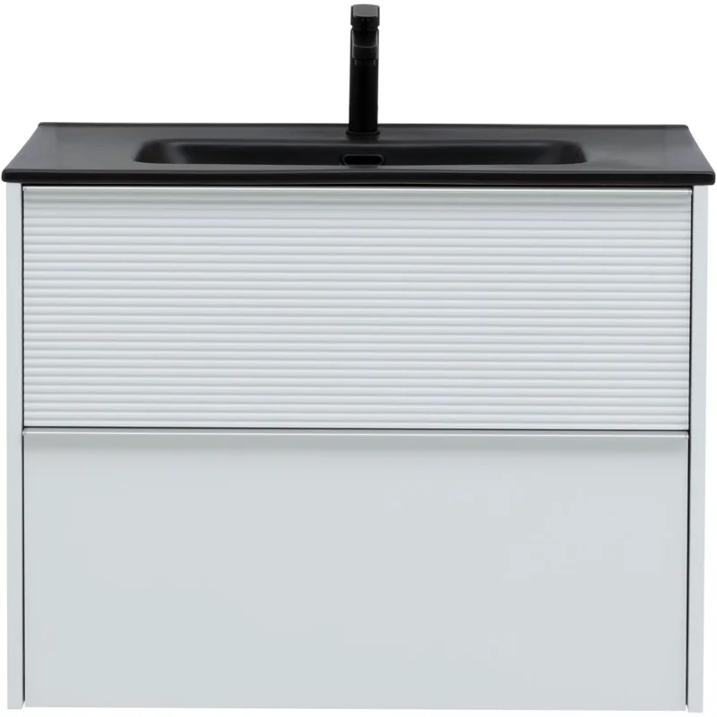 Тумба под раковину Aquanet Вита 80 белый матовый