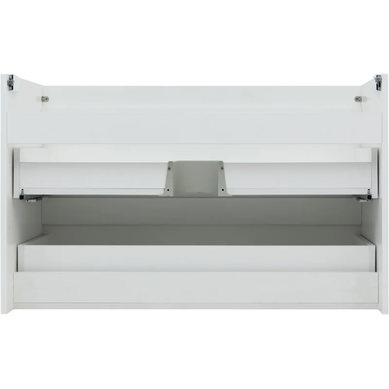 Тумба под раковину Aquanet Нота New 100 белый глянец