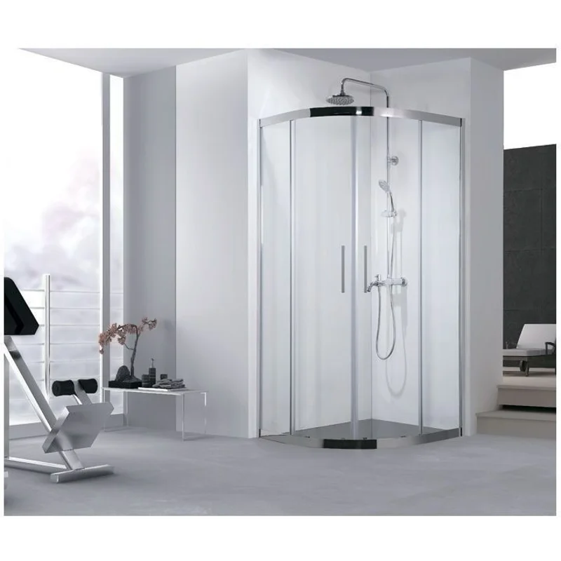 Душевой уголок Aquanet Delta NPE2142 100x100, R550, прозрачное стекло