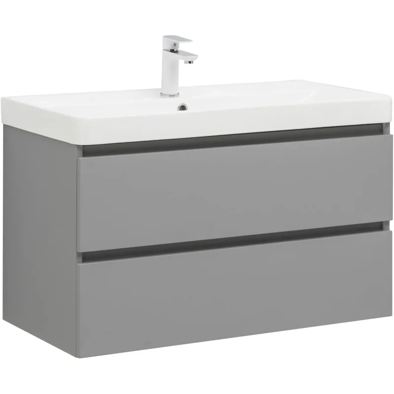 Тумба под раковину Aquanet Вега 2.0 90 мисти грин